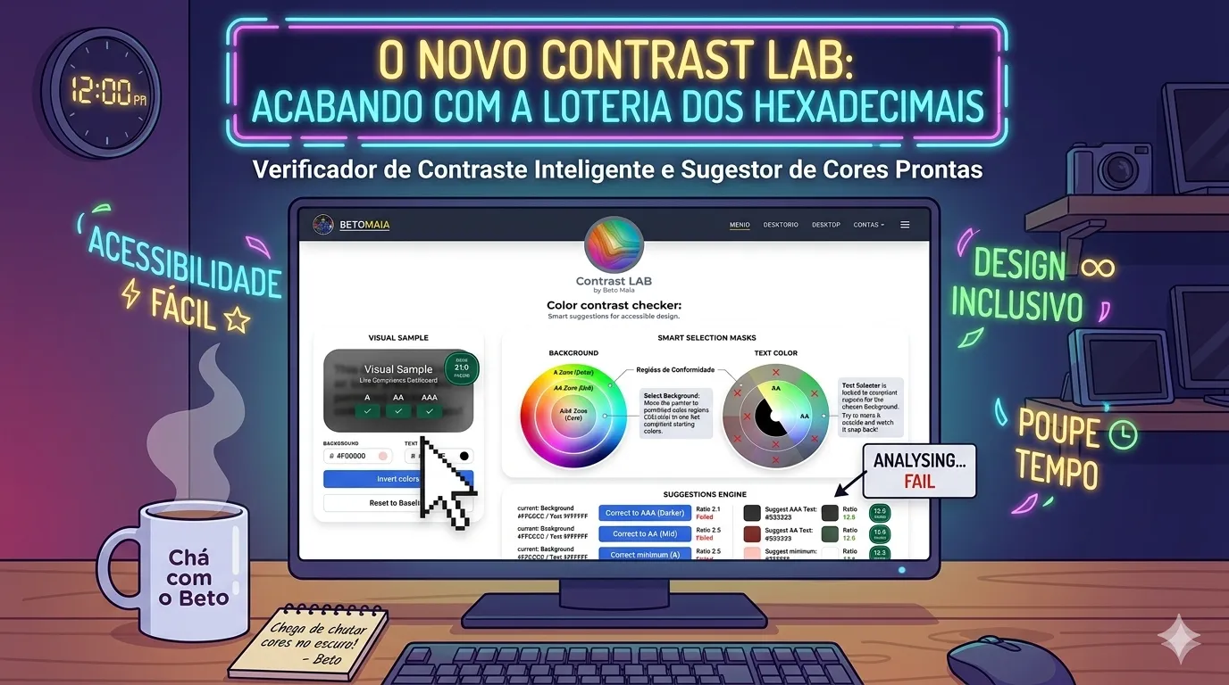 Chega de chutar hexadecimal no escuro